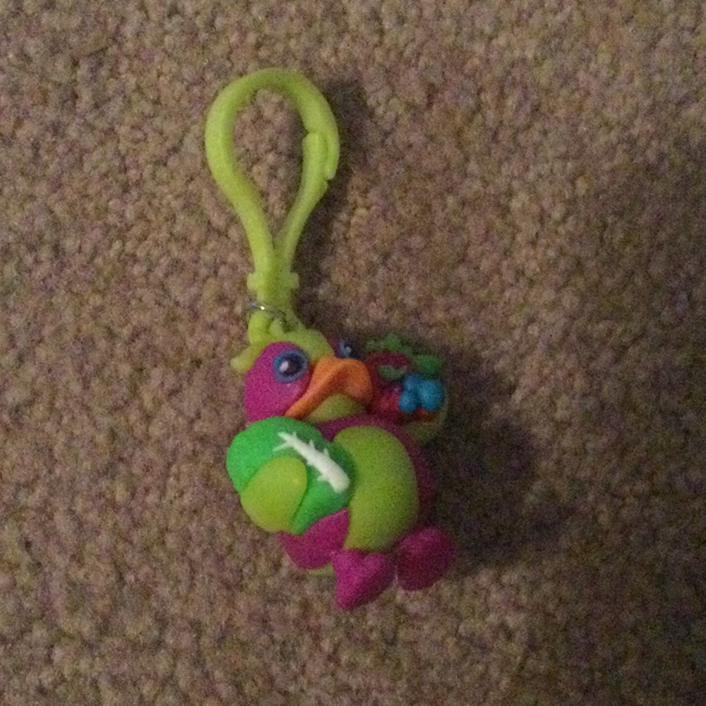 Colorful Bird Keychain for Pets